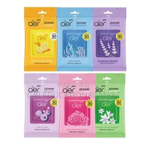 Aer Power Pocket for 30 Days All Round Air Freshness + 3 PCS