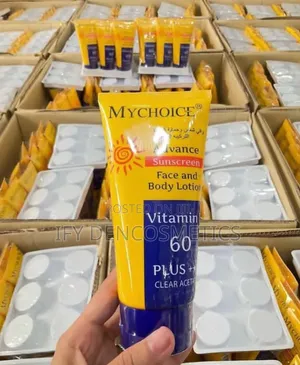 My Choice Advance Sunscreen Face and Body Lotion Featuring SPF 60
