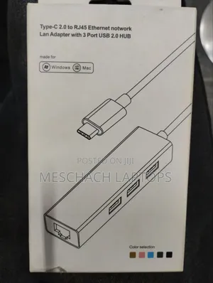 Type C 2.0 To Rj45 Ethernet Notwork