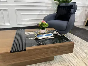 Dual Textured Center Table