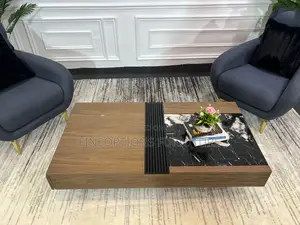 Dual Textured Center Table