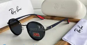 Ray-ban Round Metal Sunglasses For Men & Women