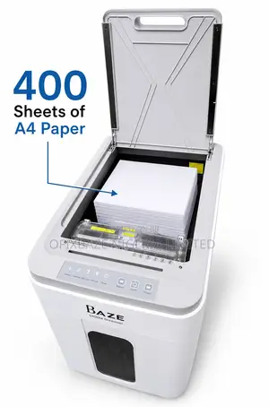 Baze S400m Auto Feed Micro Cut Paper Shredder