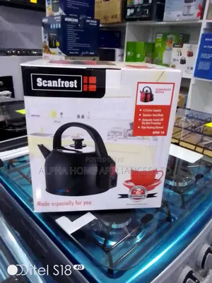 Scanfrost Electric Kettle 4.3l Black/Silver