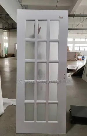 Hdf/Wpc Interior Or Semi-exterior Glazed Door