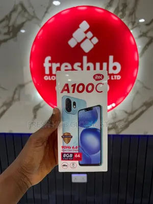 New Itel A100C 64 GB Black