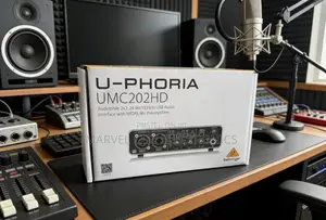 U-Phoria Umc202hd Behringer Soundcard