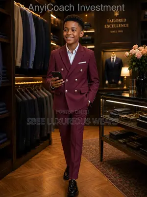Quality Double Breasted Children Suits