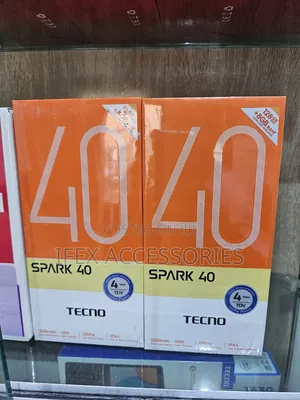 New Tecno Spark 40 128 GB Black