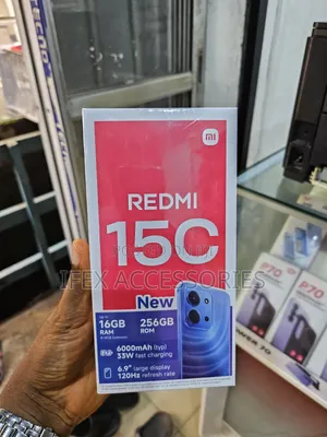New Xiaomi Redmi 15 256 GB Black