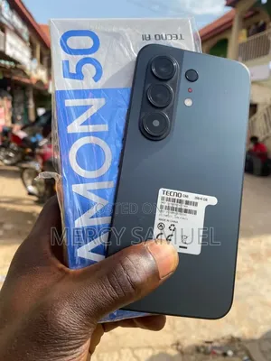 New Tecno Camon 50 256 GB Black