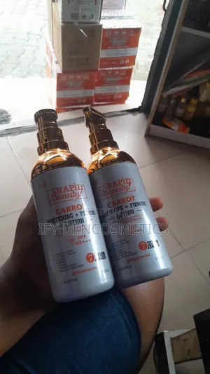 Rapid Beauty Carrot Whitening + Firming Lotion