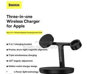 Baseus Swan 3-in-1 Wireless Magnetic Charging.
