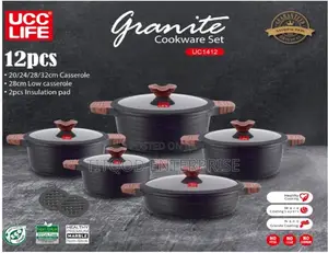 12 Pieces Granite Pot