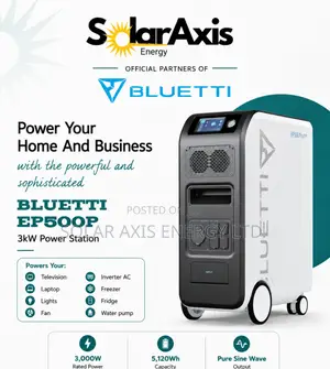 Bluetti Ep500p Solar Generator