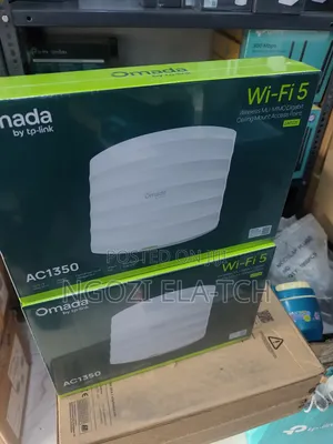 Tplink Ac1350 Omada Wi-Fi 5 Wireless Mu-Mimo Gigabit Ceiling Mount Ap