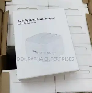 40w Dynamic Power Adapter With 60w Max