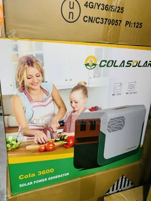 Colasolar Cola3600 Solar Generator.