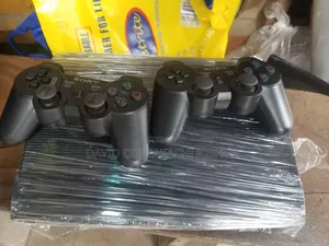 Direct Uk Used Ps 3 Super Slim Game Console With Two Controllers