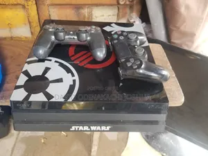 Ps4 Pro Game Console With Two Controllers