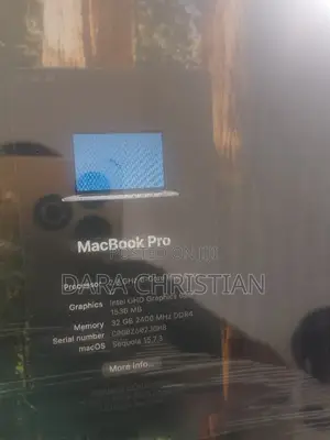 New Laptop Apple MacBook Pro 2018 32GB Intel Core i7 SSD 512GB