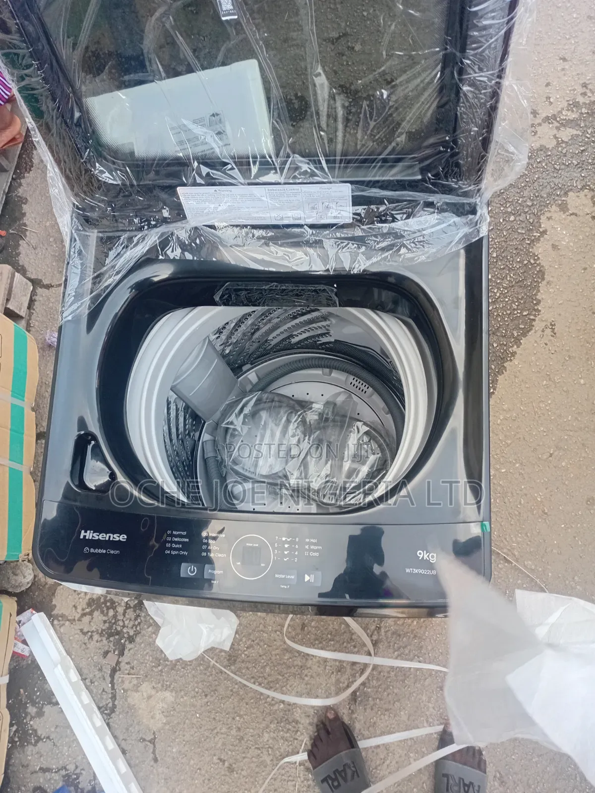 9kg Automatic Washing Machine Top Load