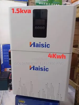 Haisic 4kwh 1.5kva All-in-one Solar Generator