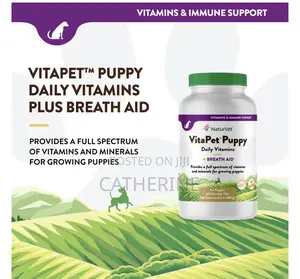 Naturvet Vitapettm Puppy Chewable Tablets