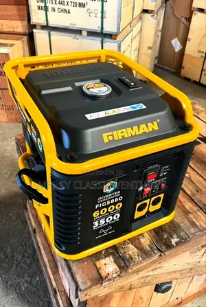 Firman Fig5880 Inverter Petrol Generator – 5.5kva | Super Silent |