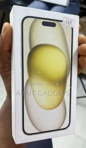 New Apple iPhone 15 Plus 128 GB Yellow