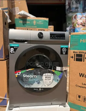 Brand New Hisense 8kg Front Load Inverter Washing Machine