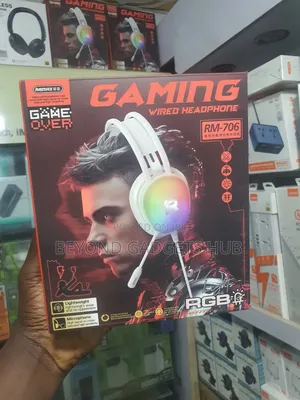 Remax Rm-706 Rgb Gaming Wired Headphone