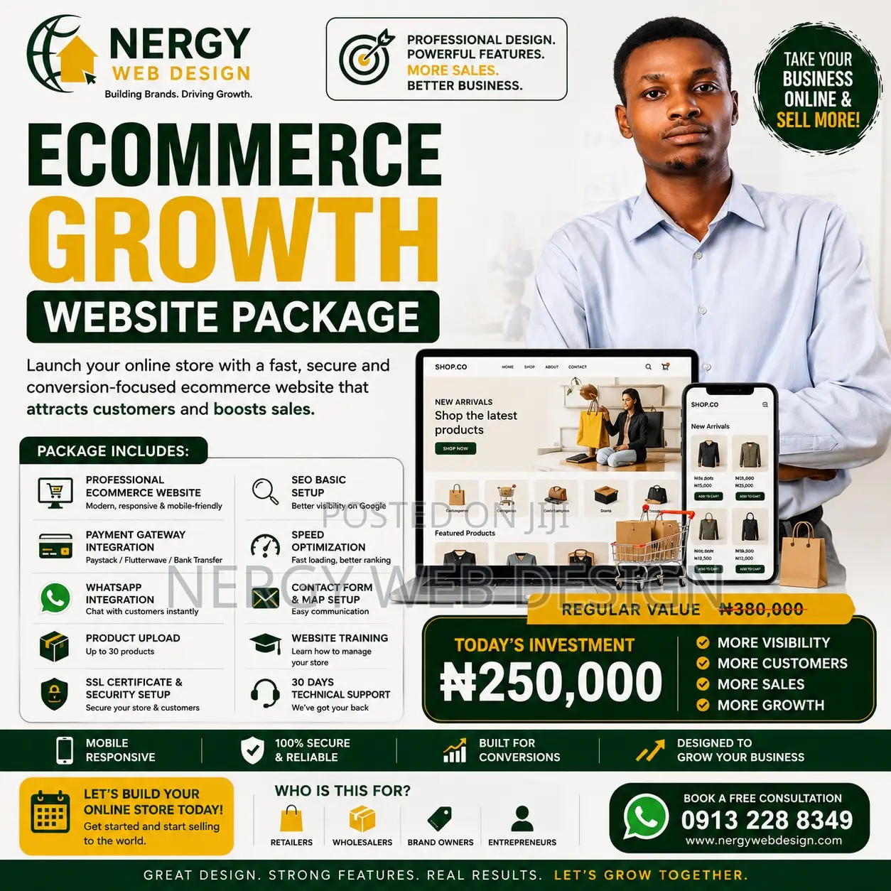 Professional Ecommerce Website Design | Online Store Setup