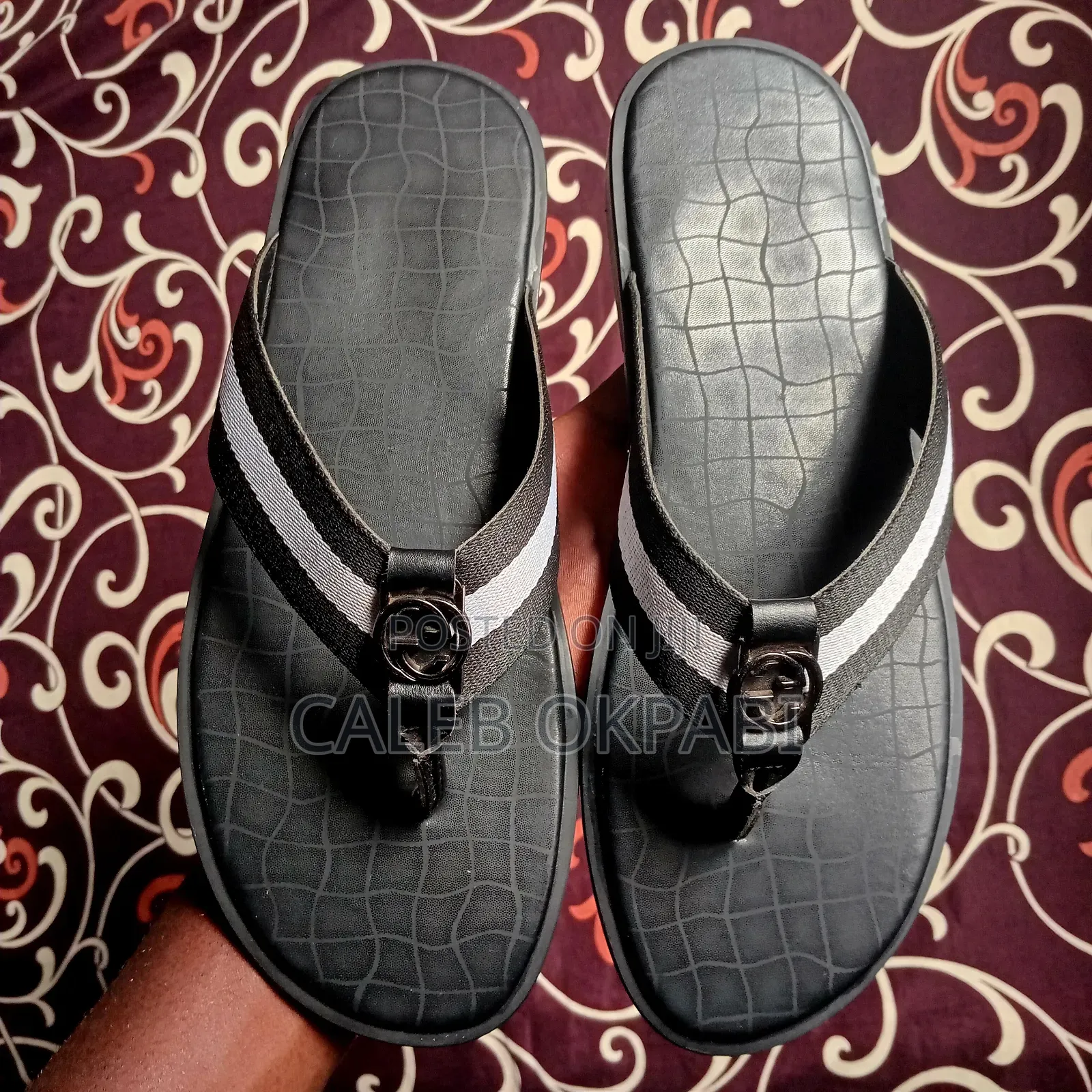 Handmade Gucci Slides
