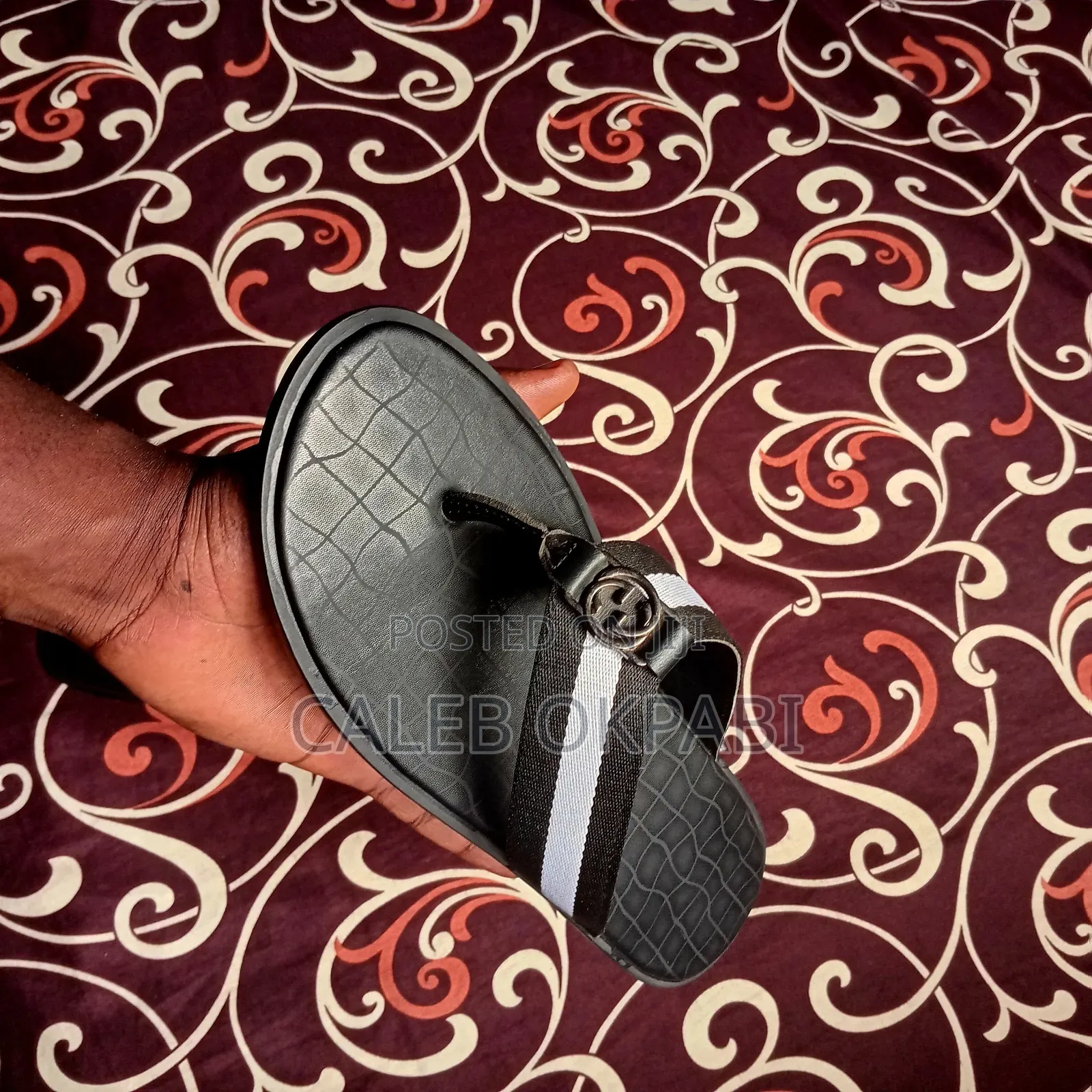 Handmade Gucci Slides