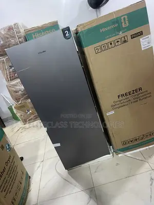 Brand New White Hisense Upright Freezer 190l
