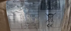 Gs 4 Gas Plus 1 Electric in-Nob Gas Cooker.