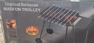 Charcoal Barbeque. (Wadi on Trolley)