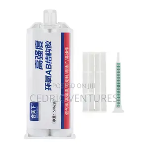 Transparent Fast Drying Epoxy Resin Ab Glue 50g Strong Bonding Metal