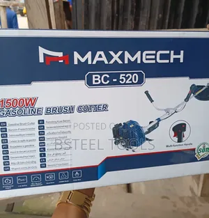Maxmech 1500w Gasoline Brush Cutter – Heavy Duty Grass Cutting Machine