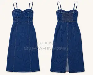Obre Denim Tube Gown