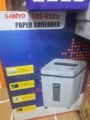 Sanyo Paper Shredder SBS-650ci