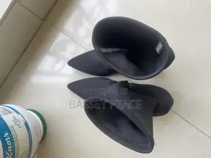 Thrift Black Pointed Toe Ankle Boots