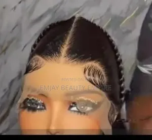 Human Hair Gele Frontal Hair