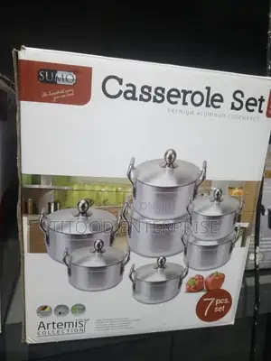 7 Set Casserole Pot