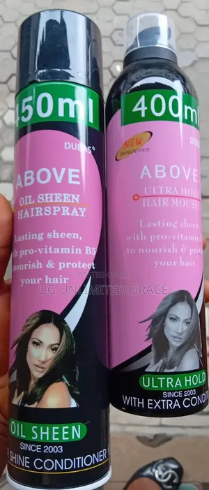 Above Hair Mousse and Spray 1pic