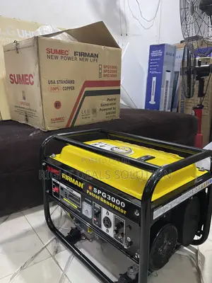 Brand New Firman Spg5000 Manual Easy Start Petrol Generator