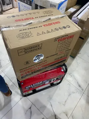 New in 3.5kva Elepaq Constant Manual Generator