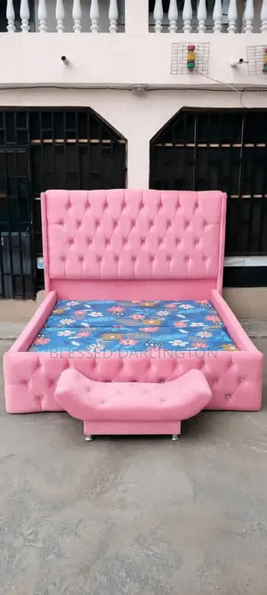 6x6 Quality Paded Bed Frame