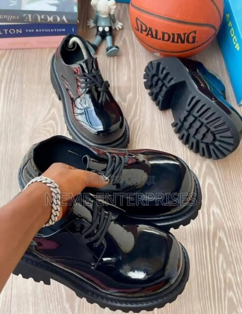 Burgundy Shoe,~